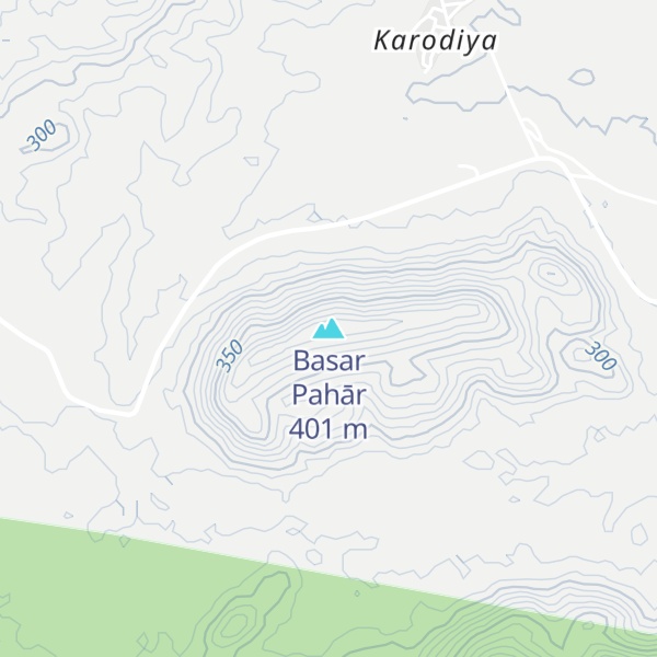 Map of Basar Pahār
