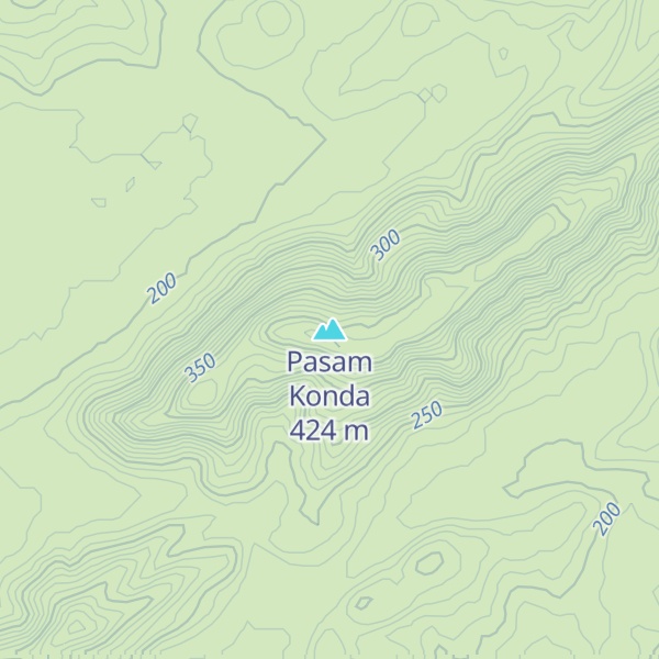 Map of Pasam Konda