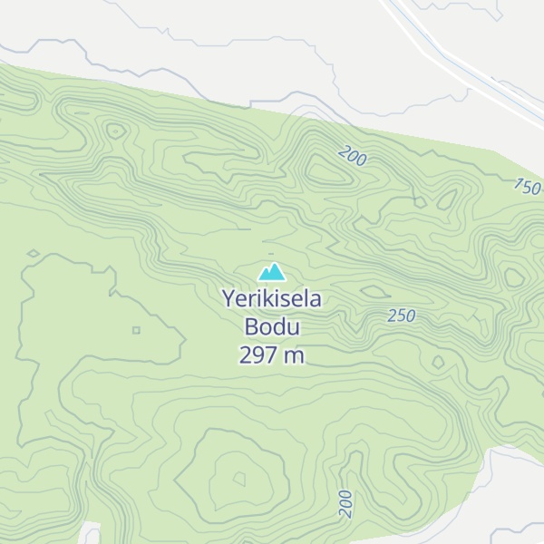 Map of Yerikisela Bodu