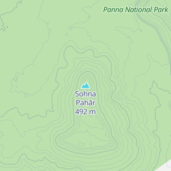 Map of Sohna Pahār