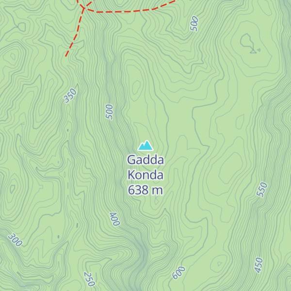 Map of Gadda Konda