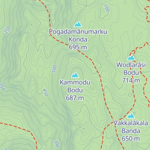 Map of Kammodu Bodu