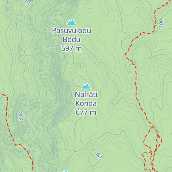 Map of Nalrāti Konda