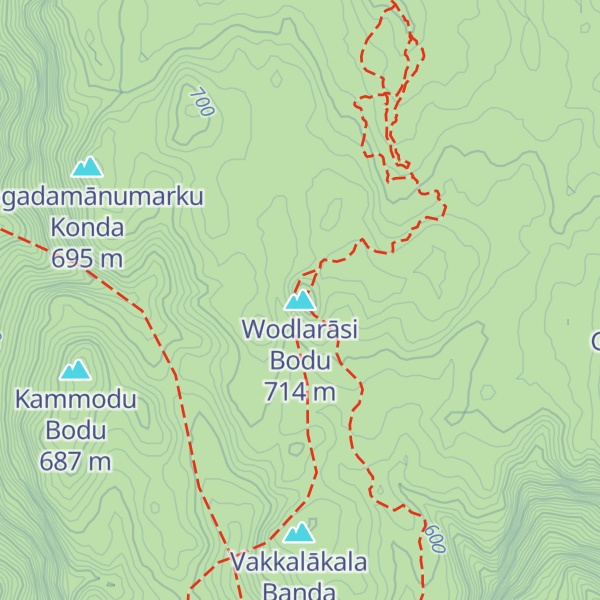 Map of Wodlarāsi Bodu