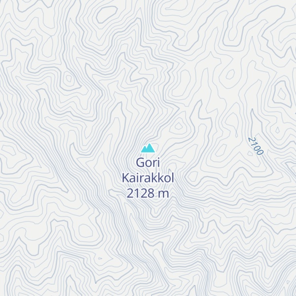 Map of Gori Kairakkol