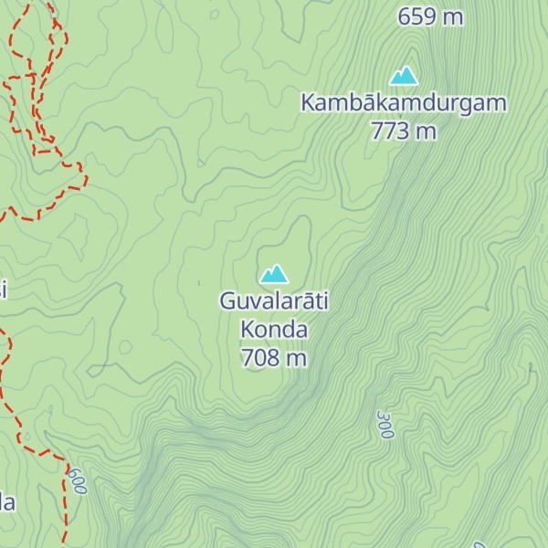 Map of Guvalarāti Konda