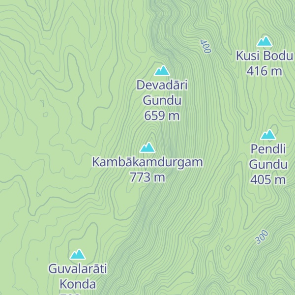 Map of Kambākamdurgam