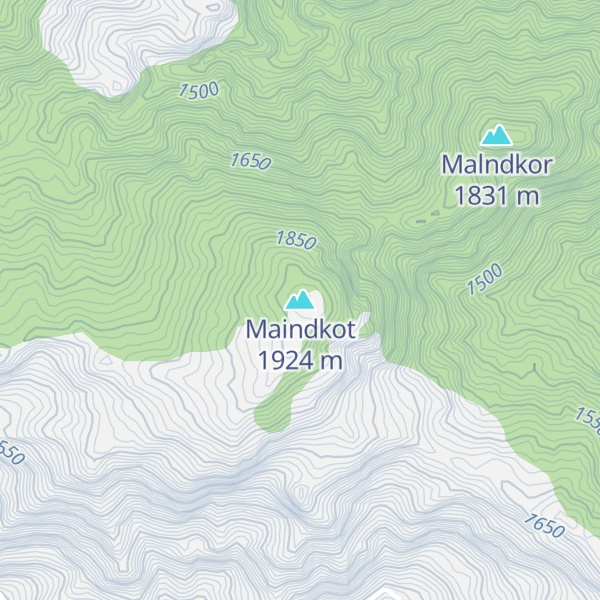 Map of Maindkot
