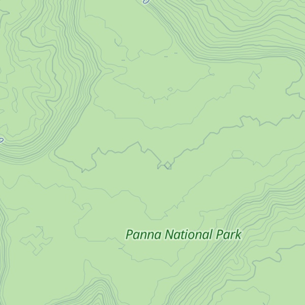 Map of Garabgarh Pahār