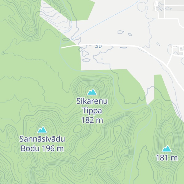 Map of Sikarenu Tippa