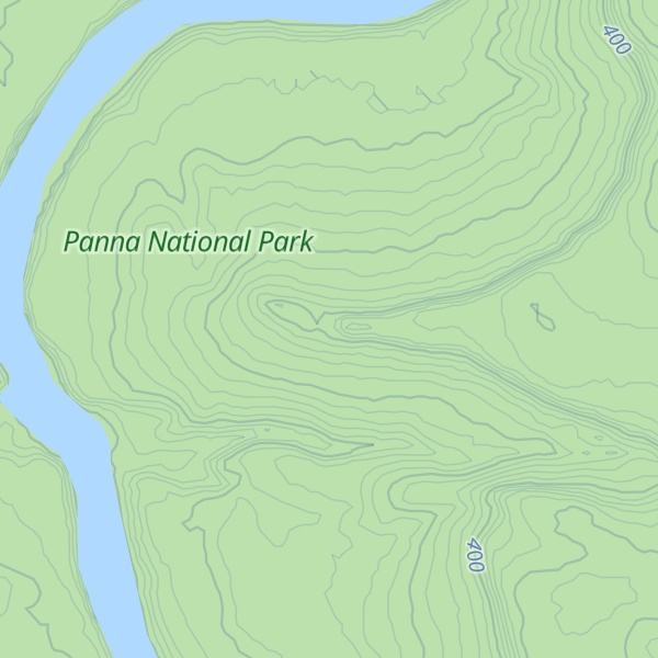 Map of Deorādeo Pahār