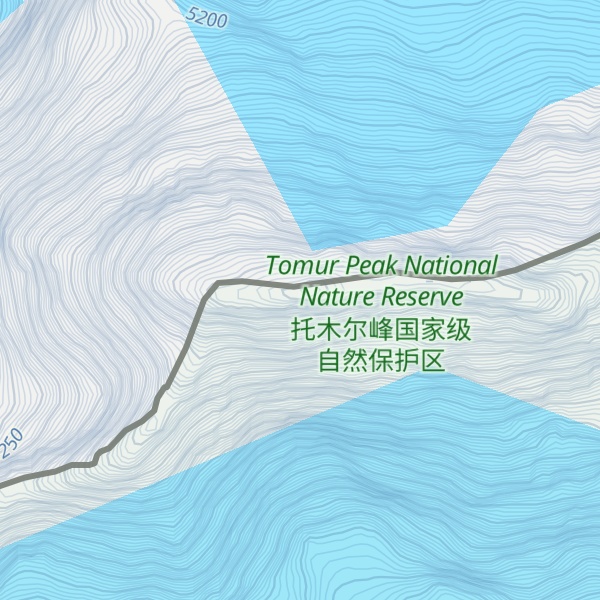Map of Pik Kirova
