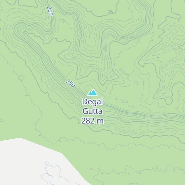 Map of Degal Gutta