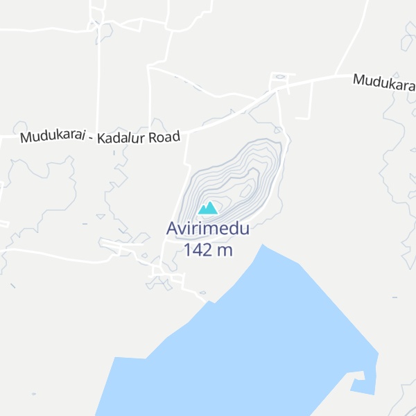Map of Avirimedu