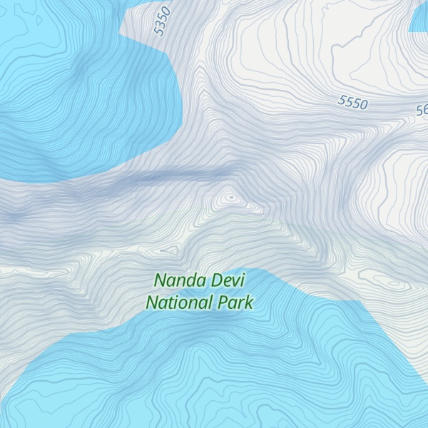 Map of Purbi Dunagiri