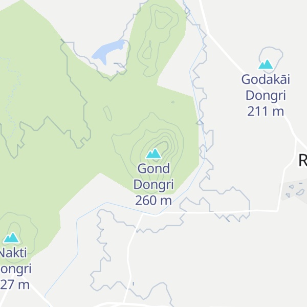 Map of Gond Dongri