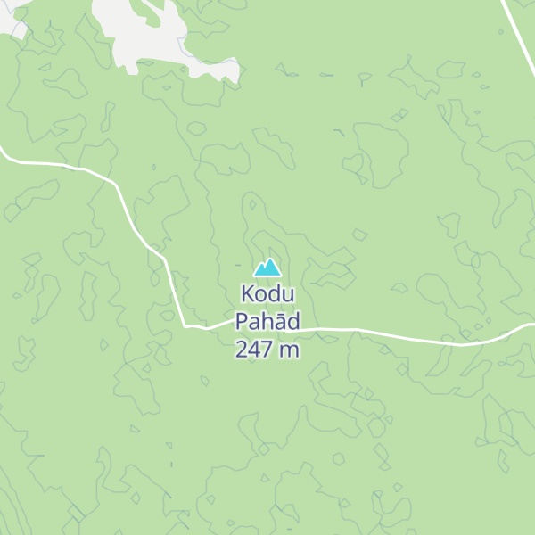 Map of Kodu Pahād