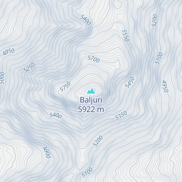 Map of Baljuri