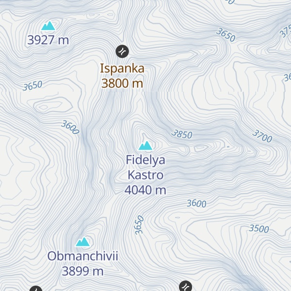 Map of Fidelya Kastro