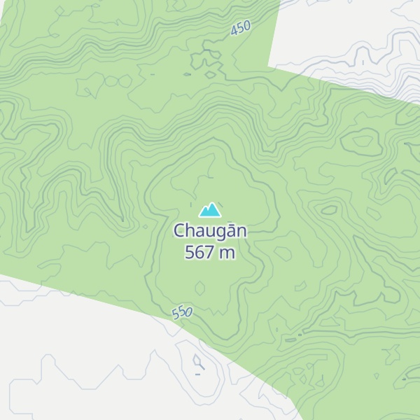 Map of Chaugān