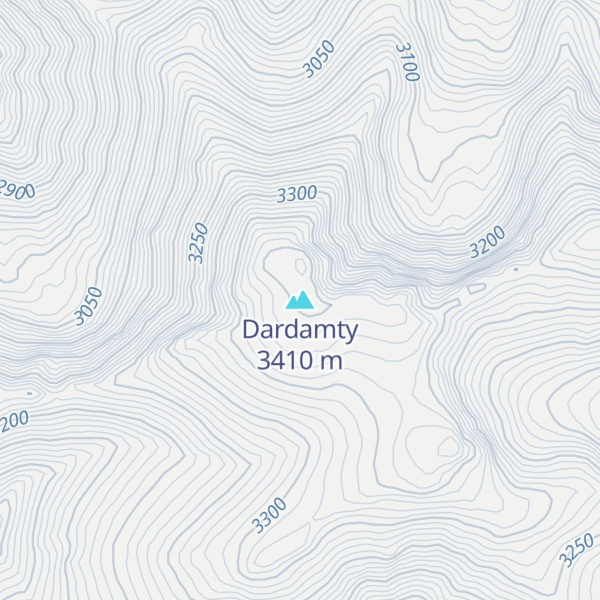 Map of Dardamty