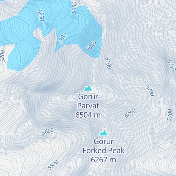 Map of Gorur Parvat