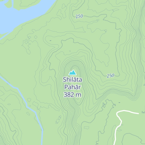 Map of Shilāta Pahār