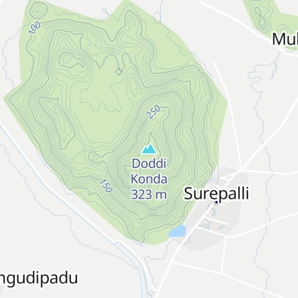 Map of Doddi Konda