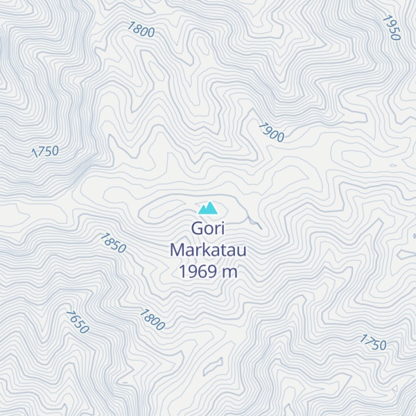 Map of Gori Markatau
