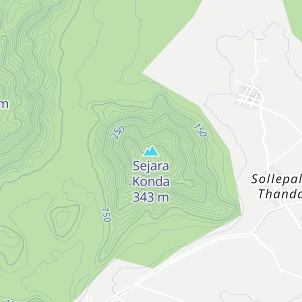 Map of Sejara Konda