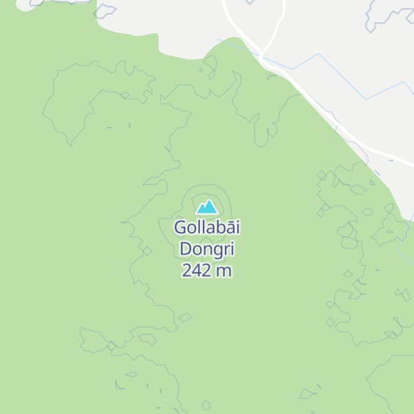 Map of Gollabāi Dongri