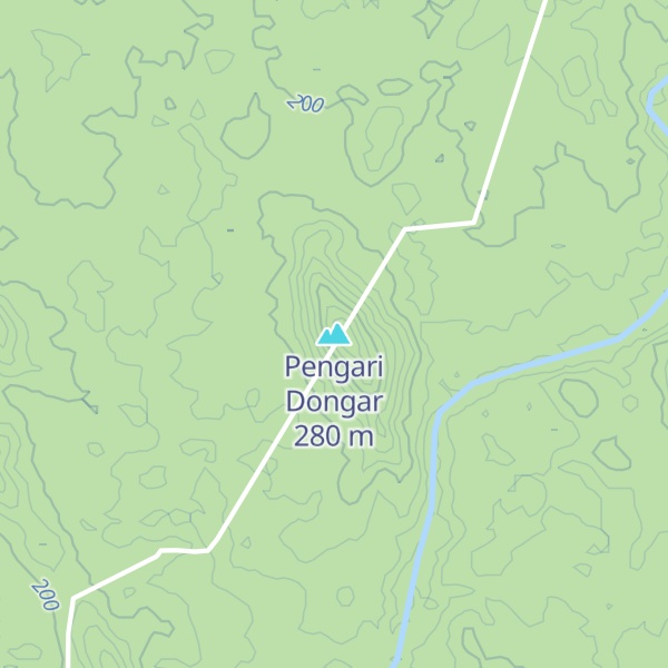Map of Pengari Dongar