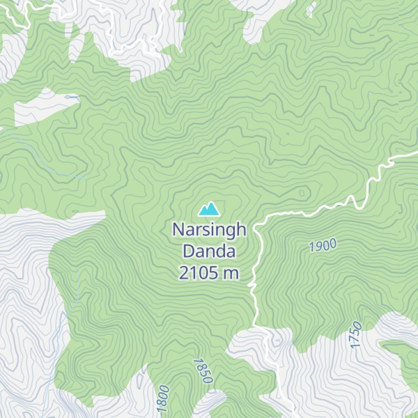 Map of Narsingh Danda