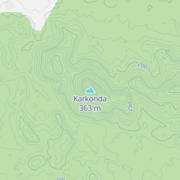 Map of Karkonda
