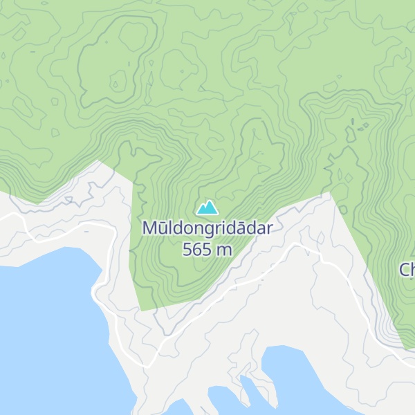 Map of Mūldongridādar