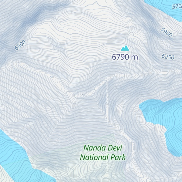 Map of Rishi Pahar