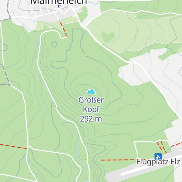 Map of Großer Kopf