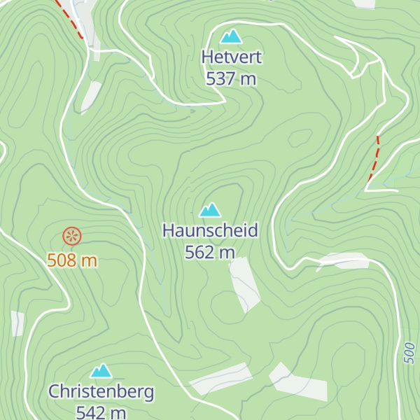 Map of Haunscheid