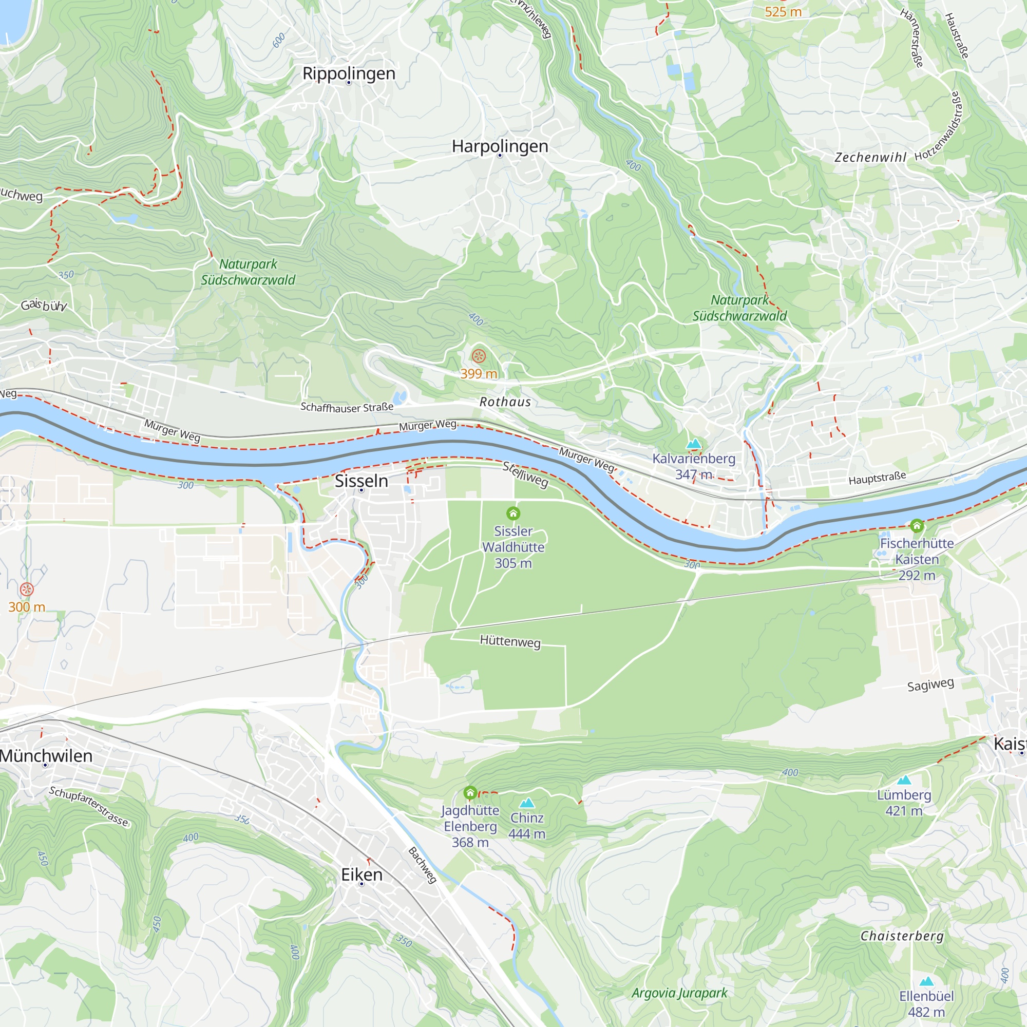 Sissler Waldhütte map