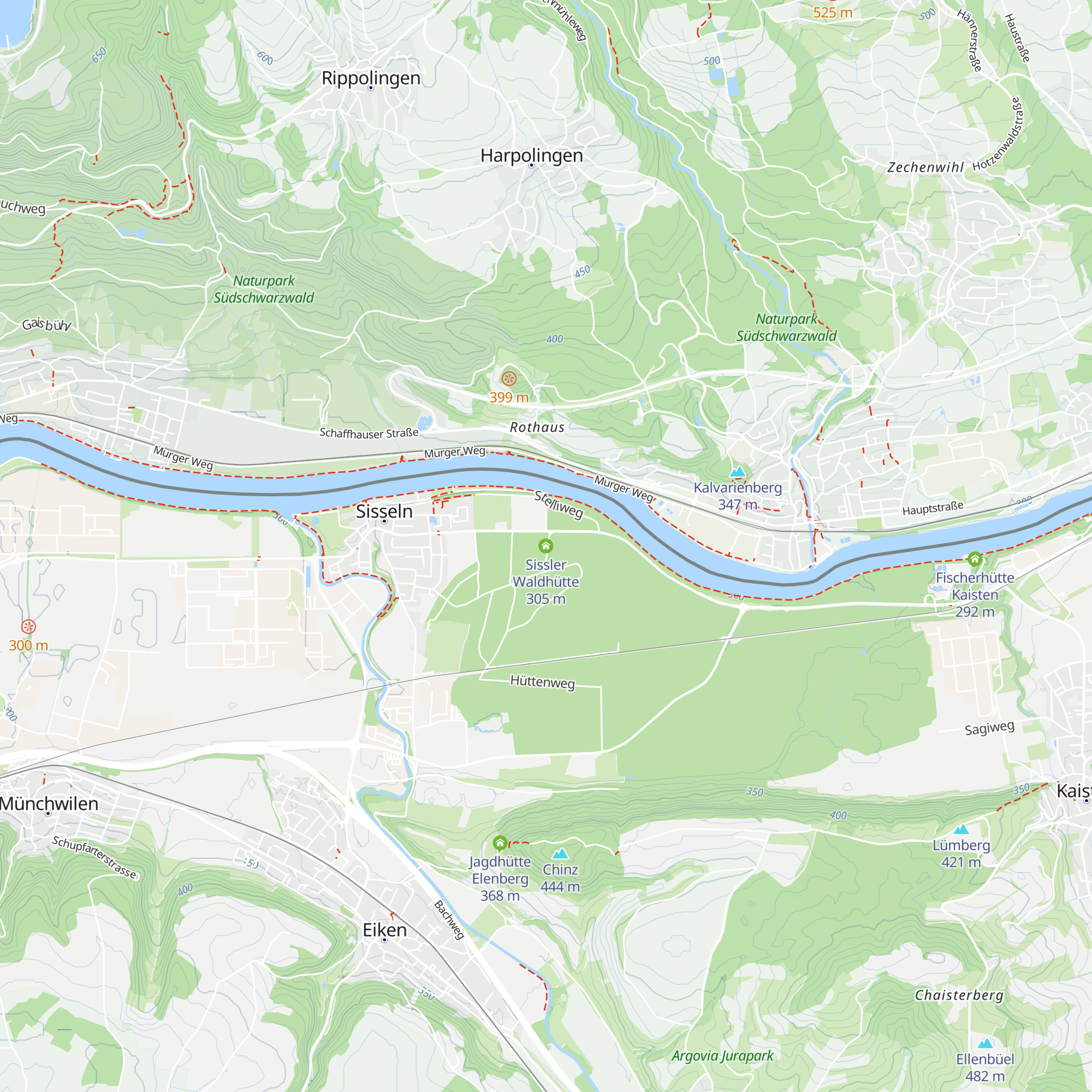 Sissler Waldhütte map