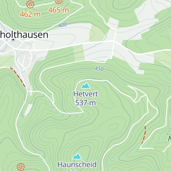 Map of Hetvert