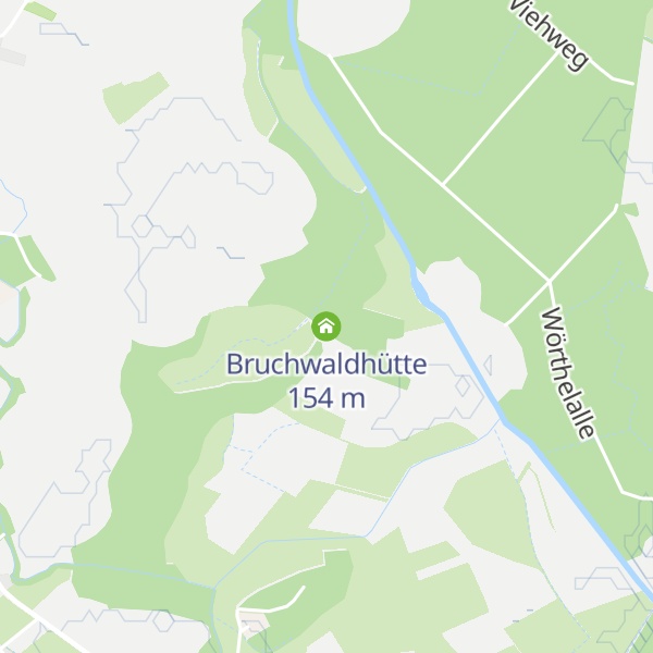 Map of Bruchwaldhütte