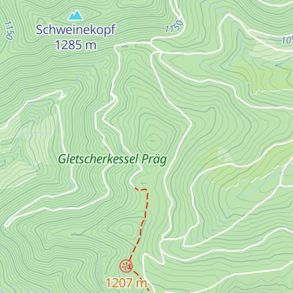 Map of Hohe Zinken