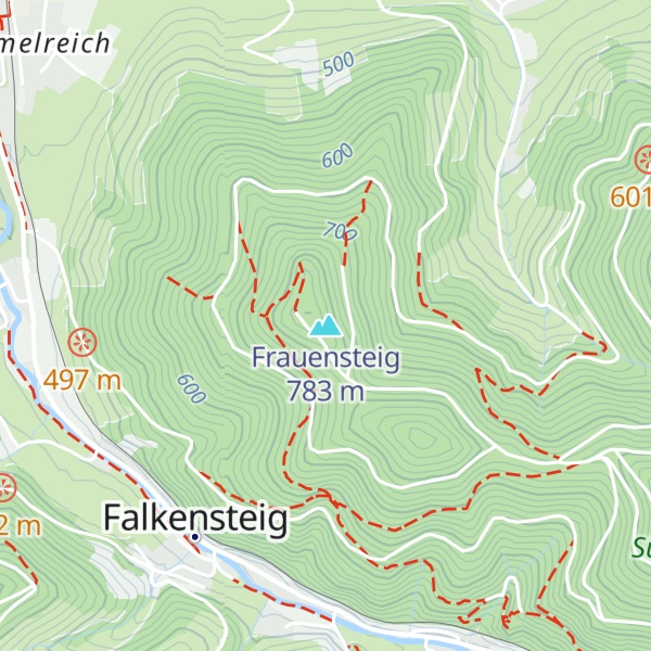 Map of Frauensteig