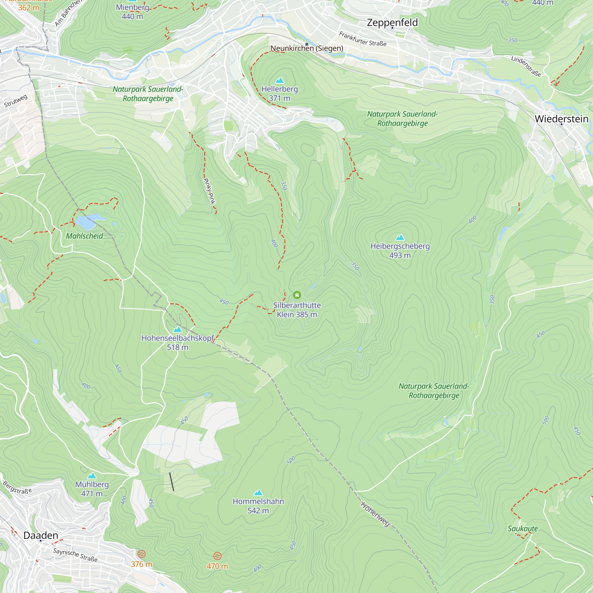 Silberarthütte Groß map