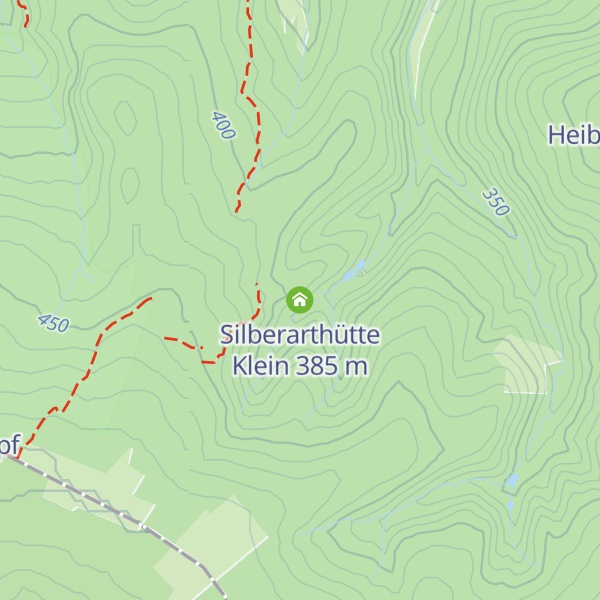 Map of Silberarthütte Klein