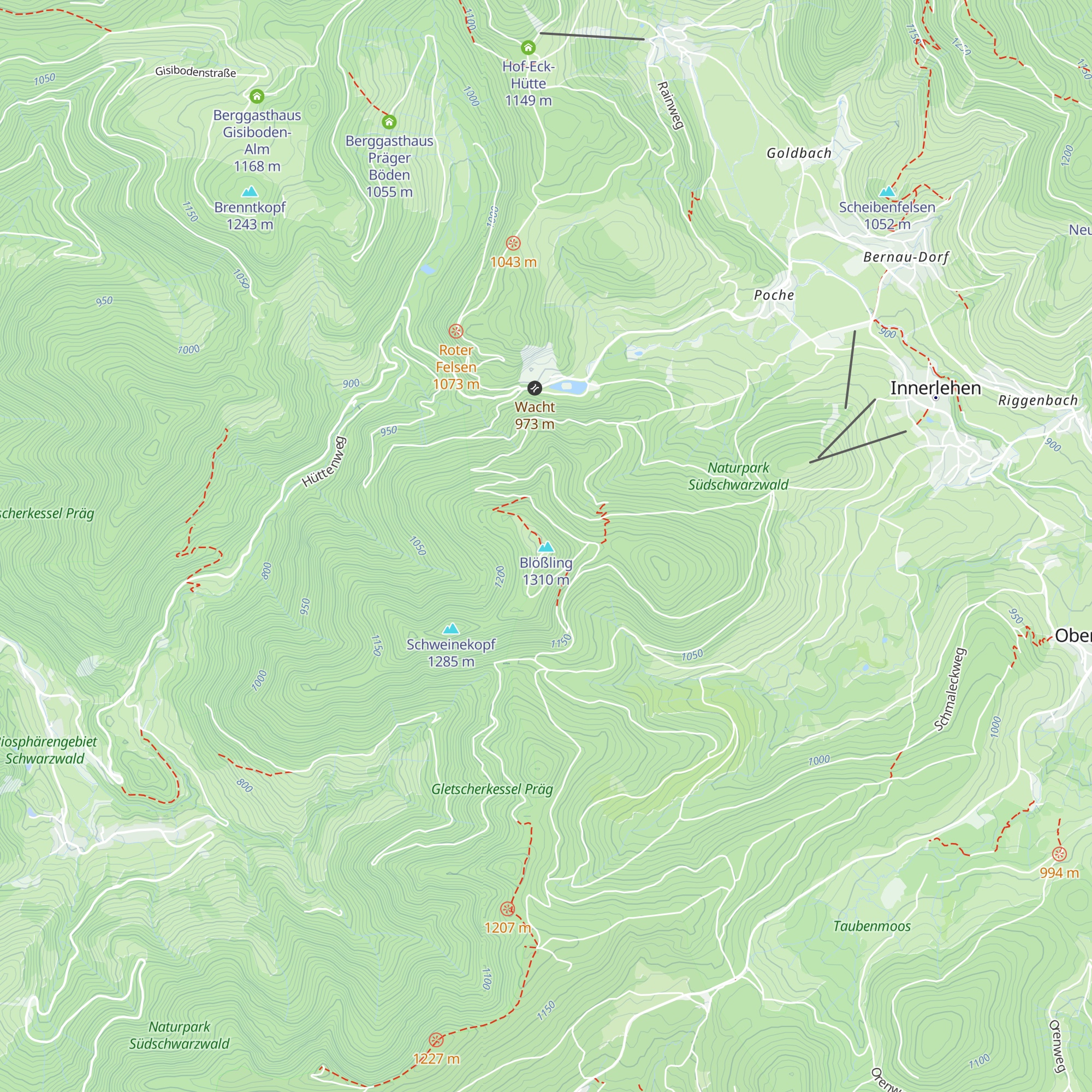 Artur-Schweizer-Hütte map