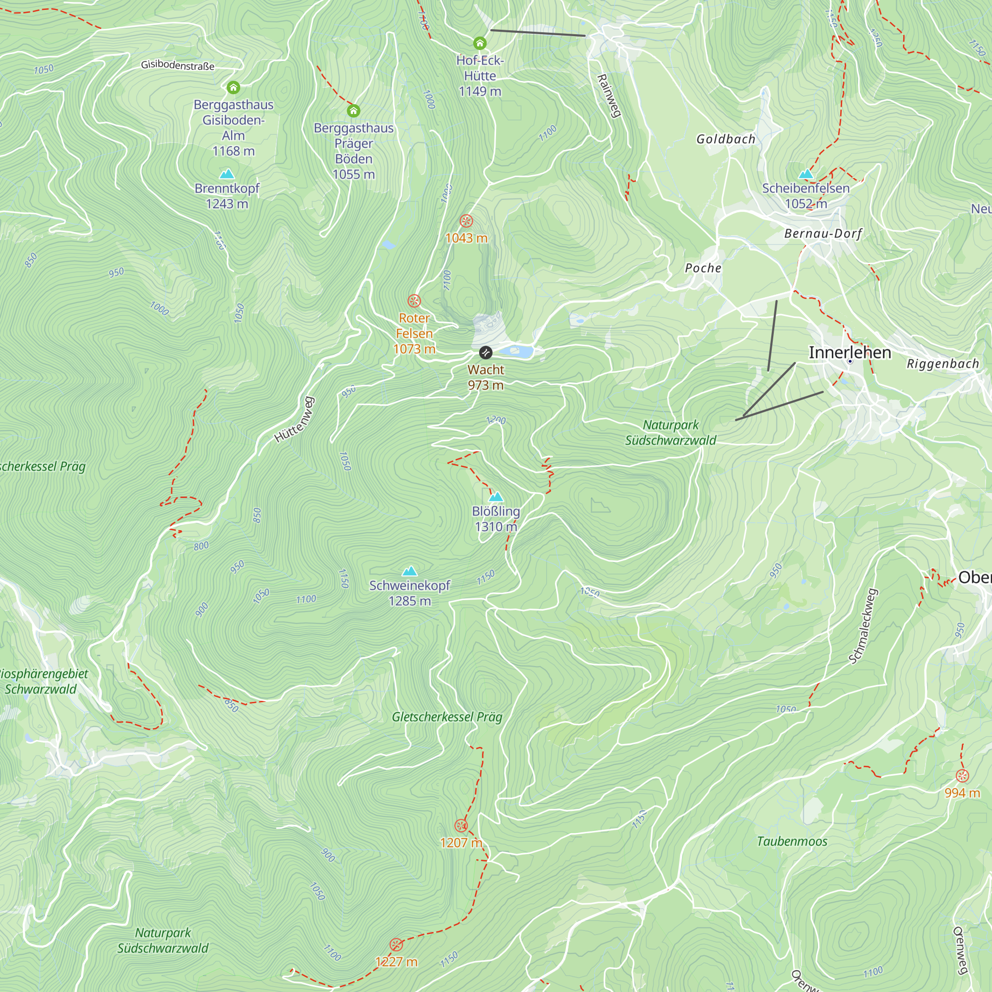 Artur-Schweizer-Hütte map