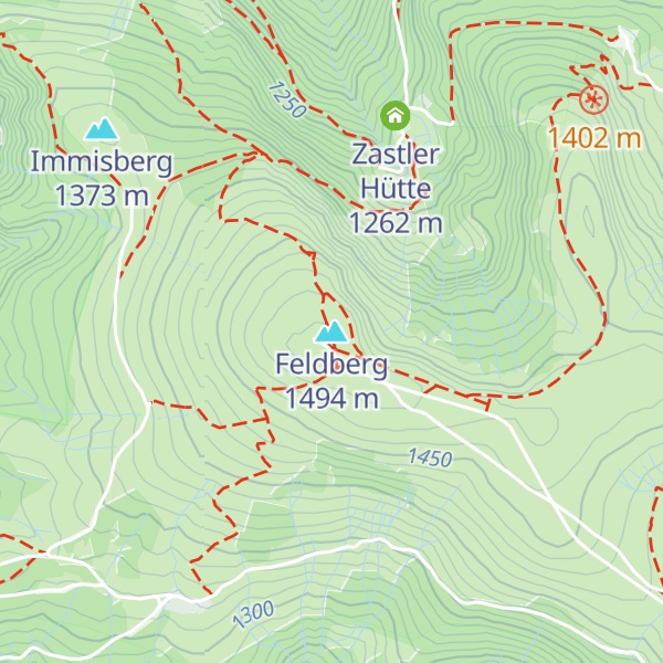Map of Feldberg