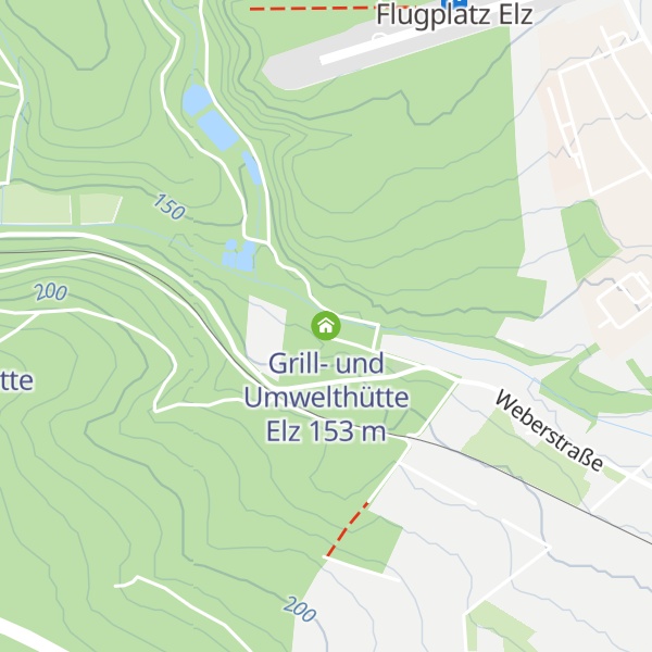 Map of Grill- und Umwelthütte Elz